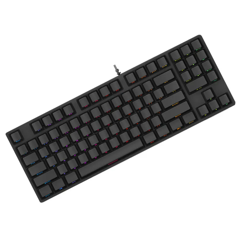 

New Promotion Wired USB Computer Accessories 89 keys Multi Function Game Mechanical Gaming Keyboard