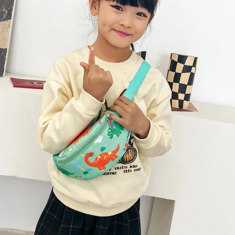 Детская поясная сумка из качественной ткани Оксфорд нагрудной мешок для девочек