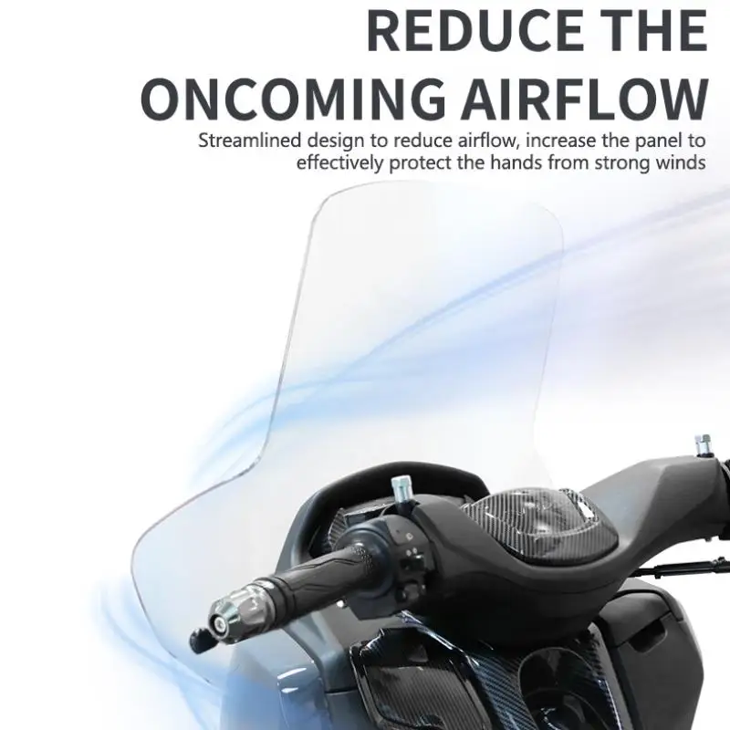 Подходит для NMAX155 переднее увеличенное лобовое стекло мотоциклетные защитные