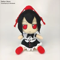 wholesale japanese anime touhou project shameimaru aya fumo kawaii cosplay doll mascot plush stuffed sitting decor toy fans gift