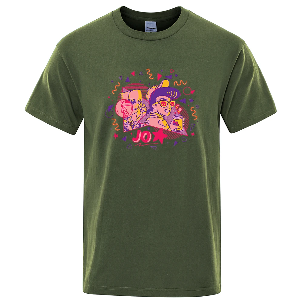 

Unbreakable Aesthetic Tshirts Man Casual O-Neck T-Shirt Breathable Summer Tshirt Fashion 100% Cotton Menswear Loose Tops