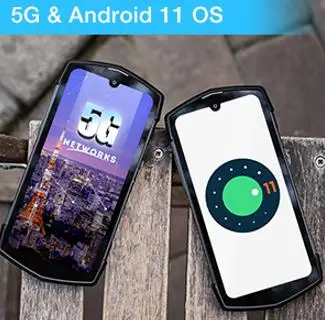 Unihertz-1 Ticktock (5G) Cpu Dimensity 700 120 Гц 6 3 дюйма Φ глобальная частота 8 + 128G три защитных