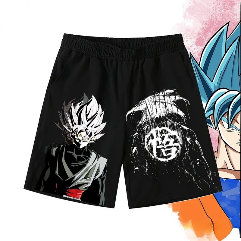 

Dragon Ball Anime Cartoon Shorts Men's Loose Large Size Personalized Print Summer Student Youth New Five-point Pants Wholesale