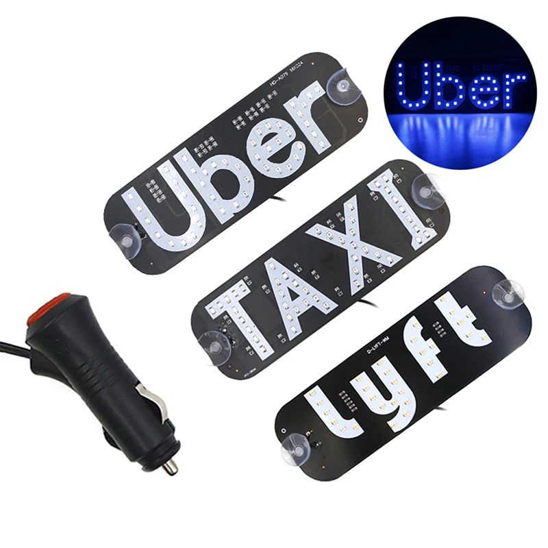 Новая светодиодная световая панель 12 В для такси |