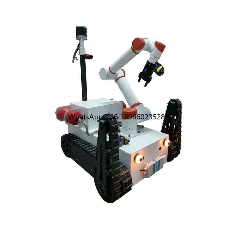 MOBOT AGV 6-осевой робот-манипулятор мобильный гусеничный робот с гусеничным роботом