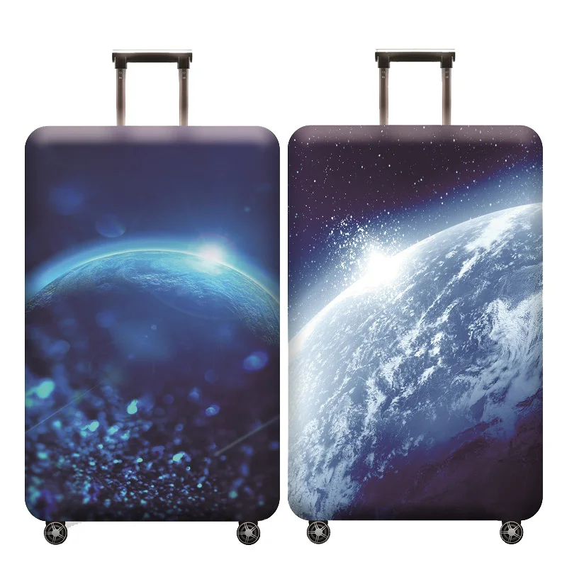 Thicken Luggage Cover Starry Sky Change Elastic Baggage Cover Suitable 18 - 32 Inch Suitcase Case Dust Cover Travel Accessories