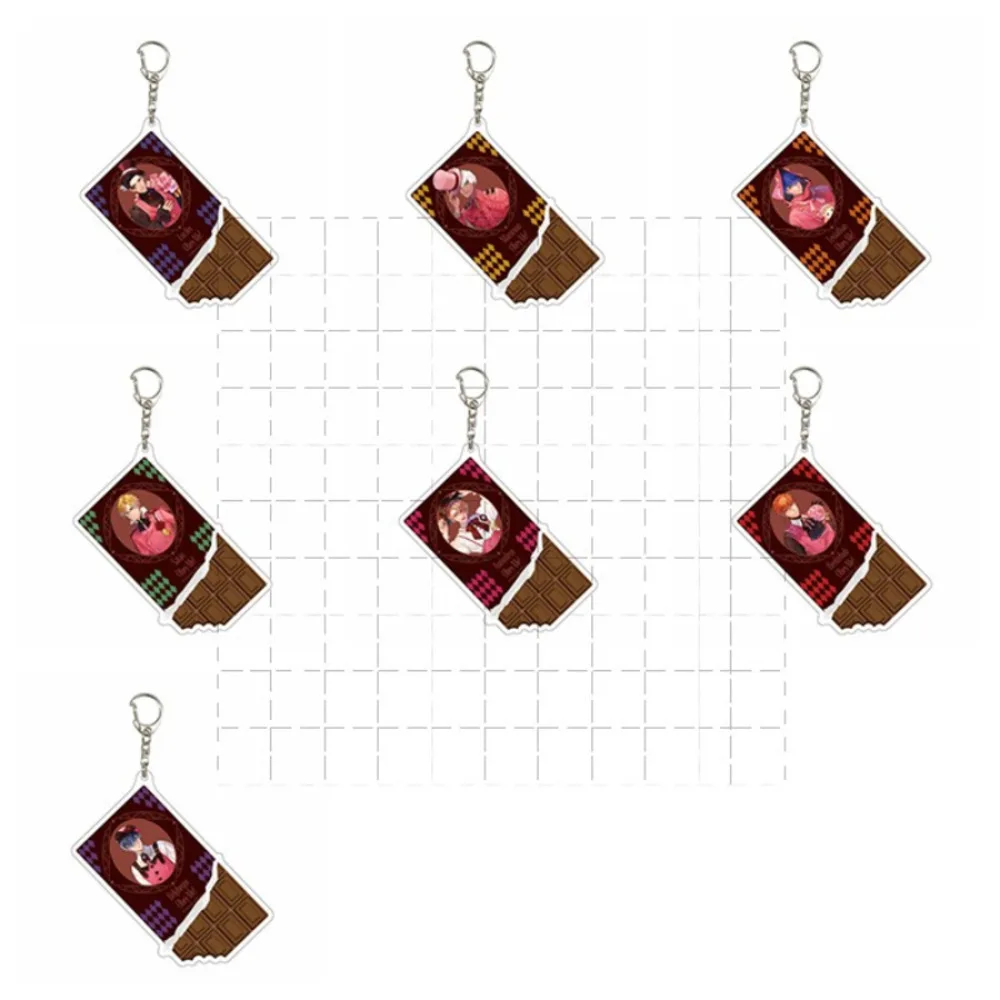 Брелок для ключей игры 2-Obey Me кукла в стиле аниме Asmodeus Belphegor Lucifer Mammon Leviathan Beelzebub