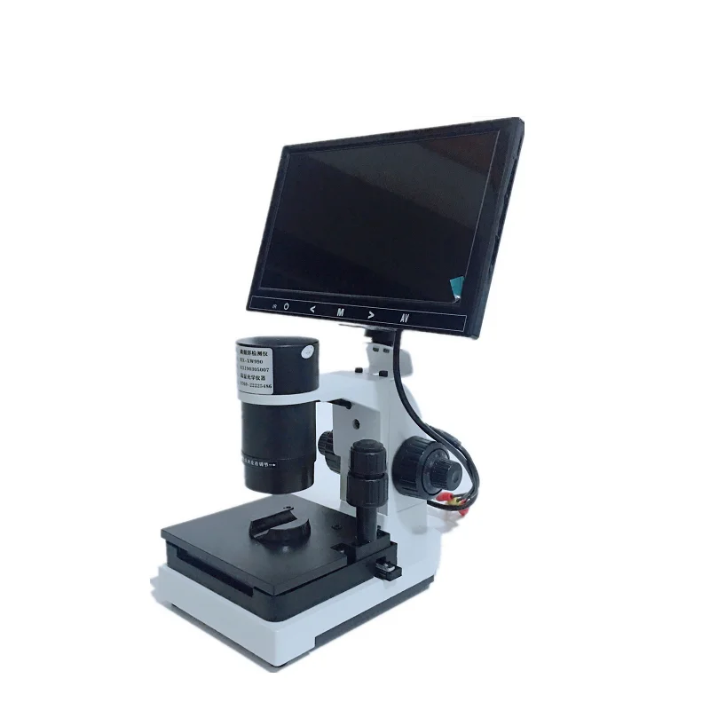 

Biological Nail Fold Blood Analysis Microcirculation Capillary Microscope With 10" LCD Display