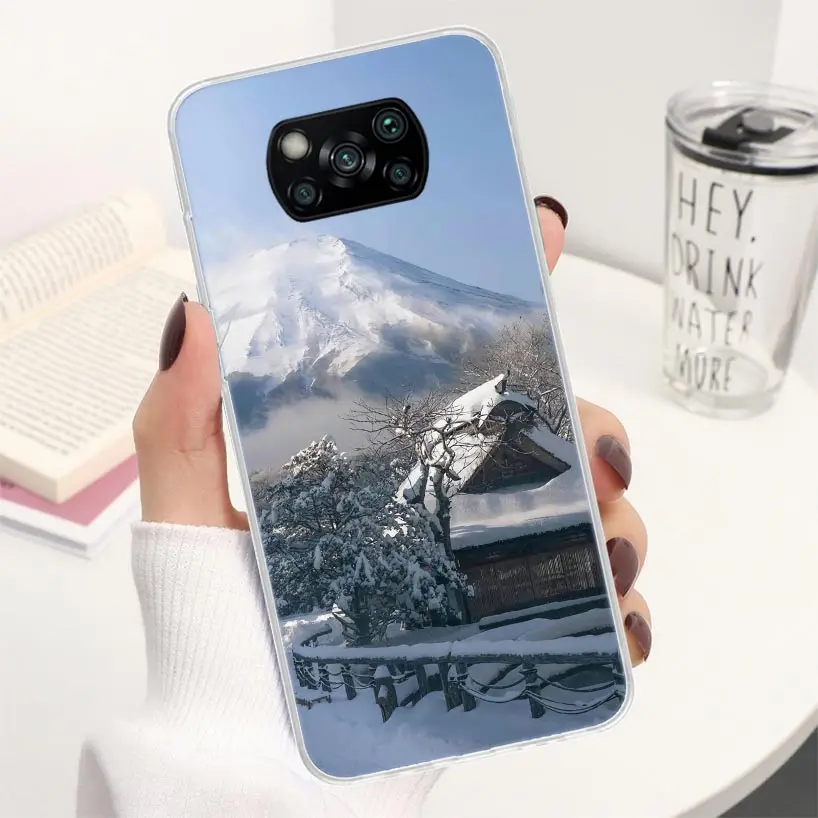 Чехол для телефона Xiaomi Poco X3 Nfc X4 M3 M4 Pro M2 F3 F2 F1 Mi Note 10 A1 A2 A3 Lite CC9E