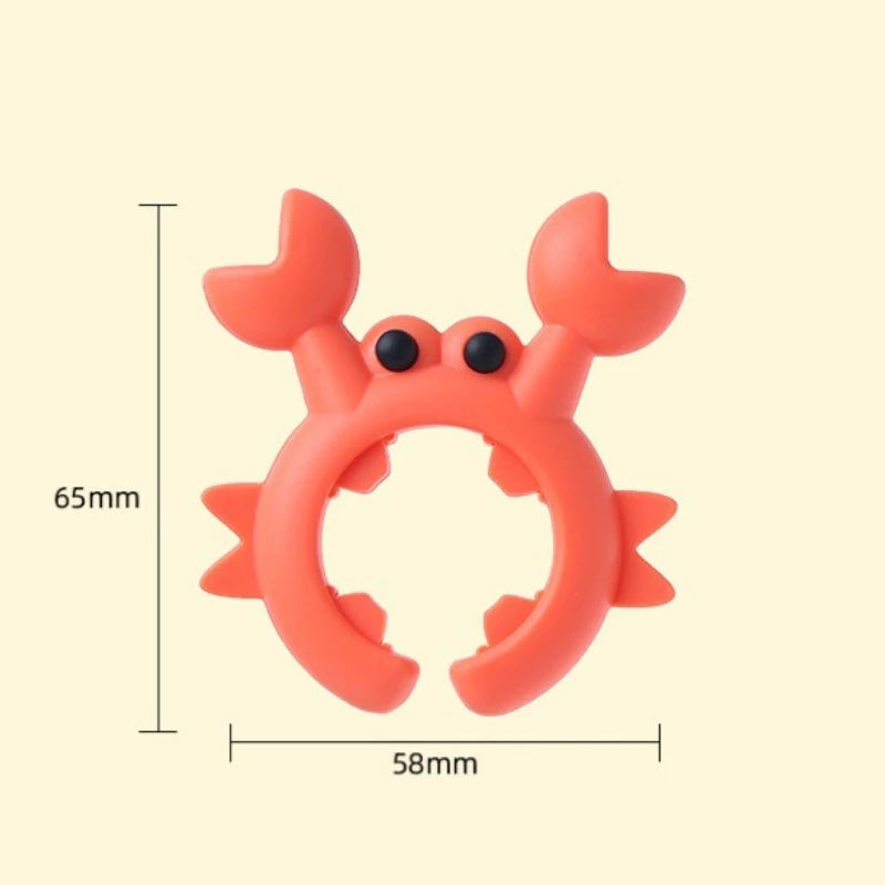

Подставка для ложки MOONBIFFY, силиконовая, краба
