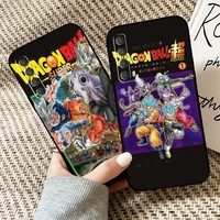 dragon ball anime phone case for huawei p40 p30 p20 p10 lite honor 9 10 20 pro 7x 8x 9x prime p smart z 2021 carcasa funda