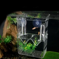 transparent fish tank breeding isolation box aquarium incubator acrylic isolation box multi functional acrylic fish tank rack