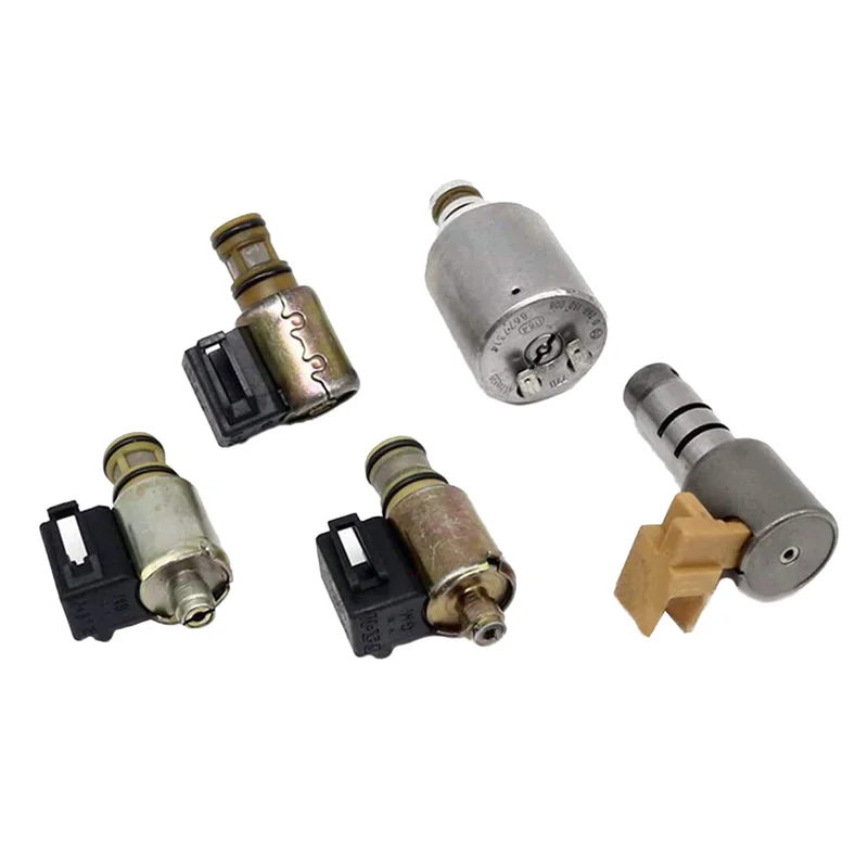 

5Pcs Transmission Solenoid Kit Replace 4L30E Fit for BMW 3 5 Series Parts Durable