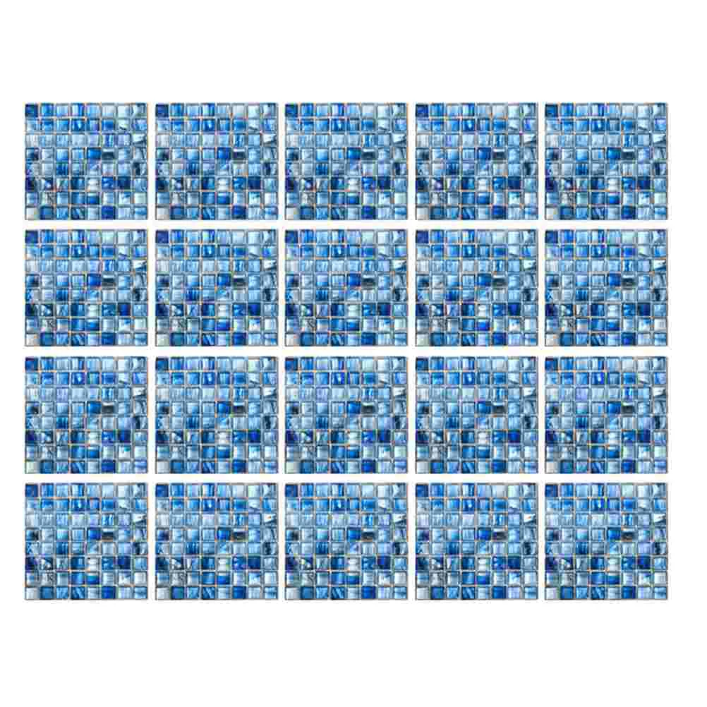 

Tile Stickers Stick Peel Decals Wall Sticker Kitchen Mosaic Shower Decalceramic Floor Waterproof Square Backsplash Wallpaper