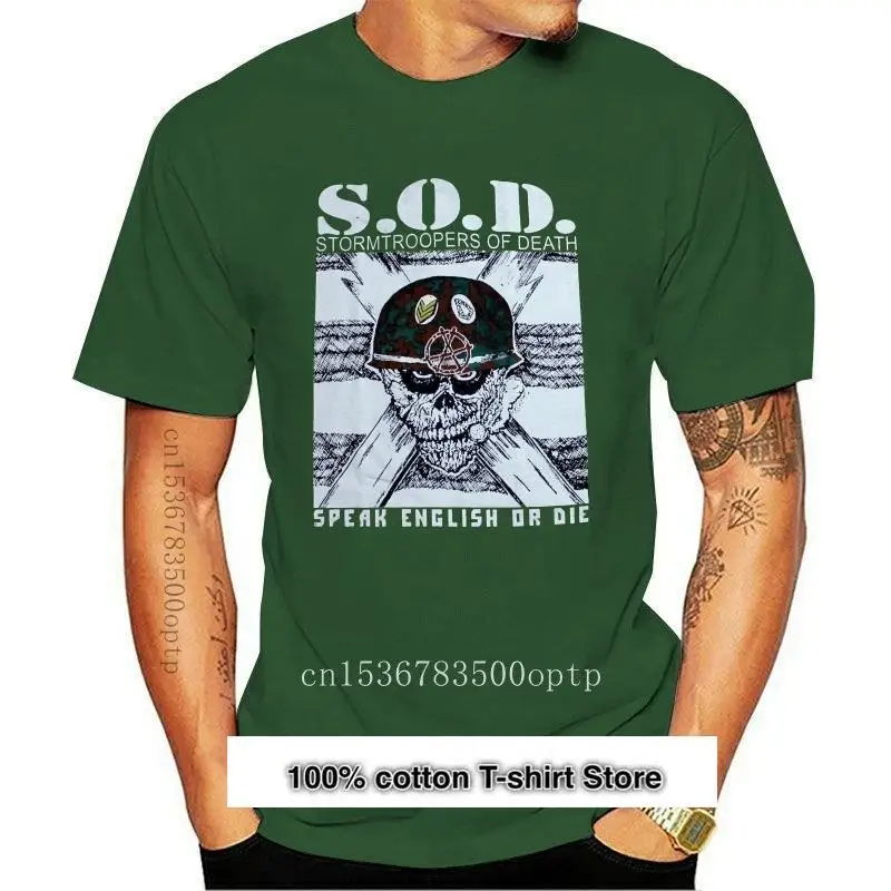 

New s или D stormroopers of death SOD-Camiseta de манга corta negra, camiseta personalted, de любого тамалерина, 2021