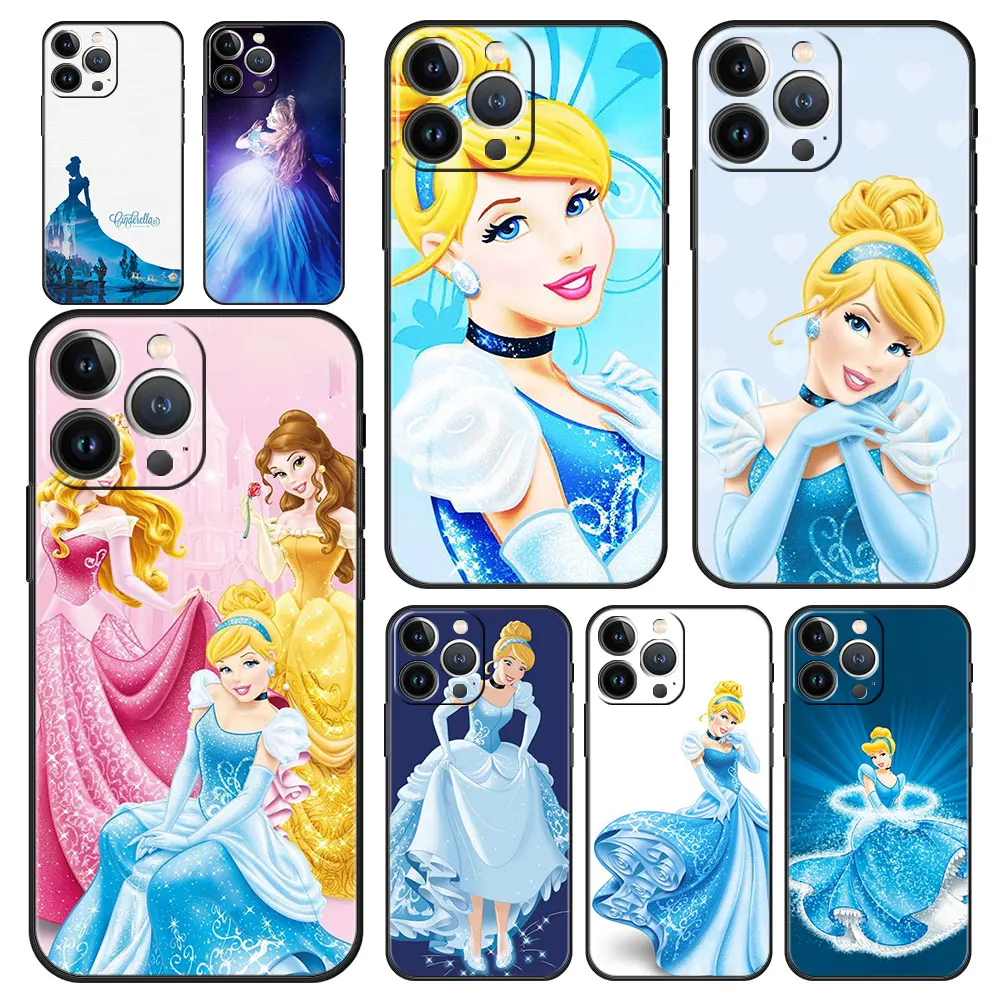 

Case Cover for LG K51s K61 Q61 K41s K42 K50s K52 K71 K92 G6 G7 G8 ThinQ Full Official TPU Style Back Disney Cinderella Princess