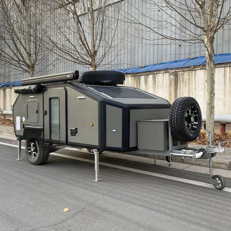 Гибридные кемпинговые внедорожные кемперы небольшой автофургон мобильный