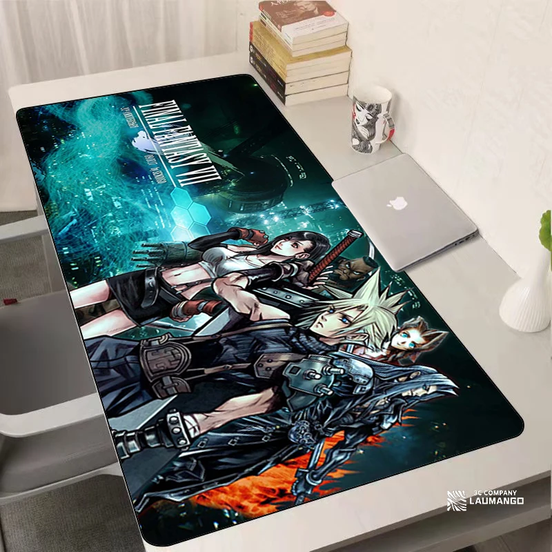 

Gaming Accessories Mouse Mat Final Fantasy Mousepad Pc Gamer Rug Mouse Pad Deskmat Keyboard Desk Mat Computer Anime Mausepad Xxl