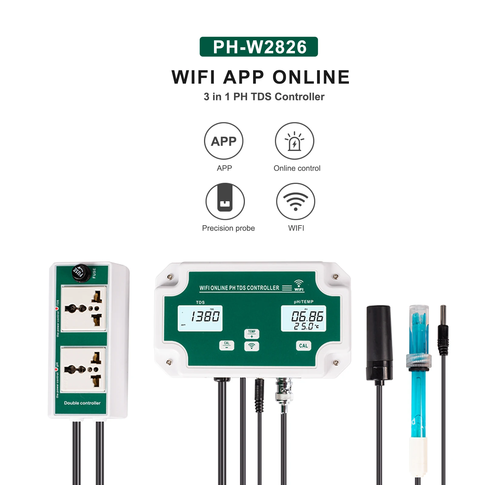 

3 в 1, измеритель качества воды с Wi-Fi