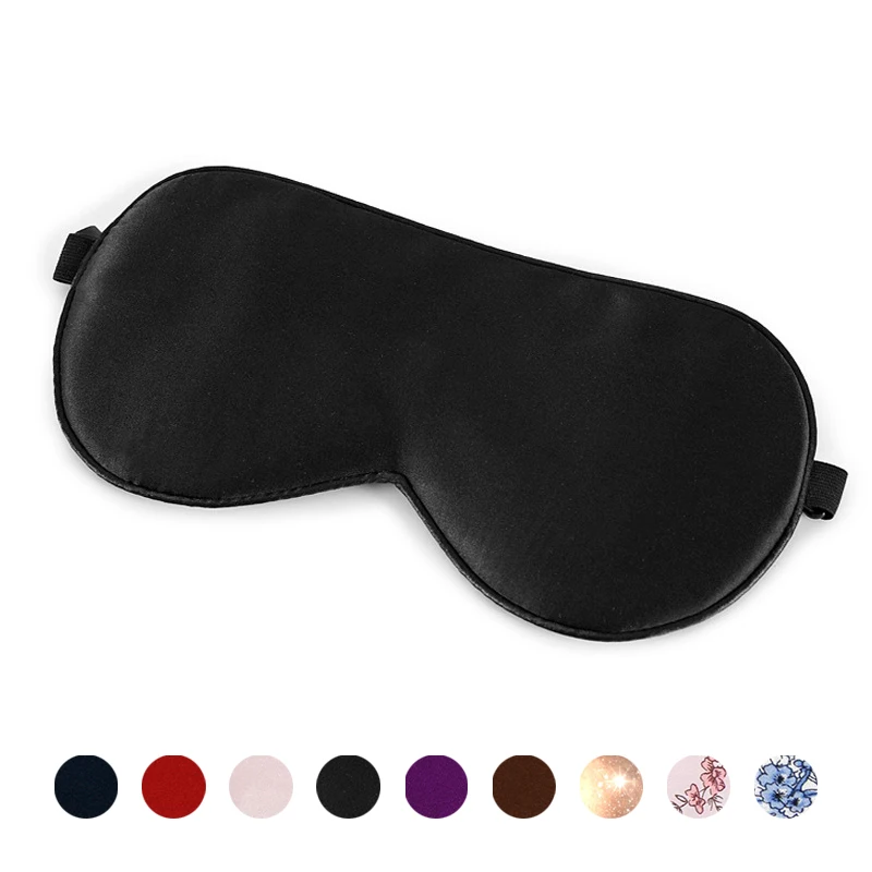 100% Natural Mulberry Silk Soft Blindfold Sleeping Eye Mask 
