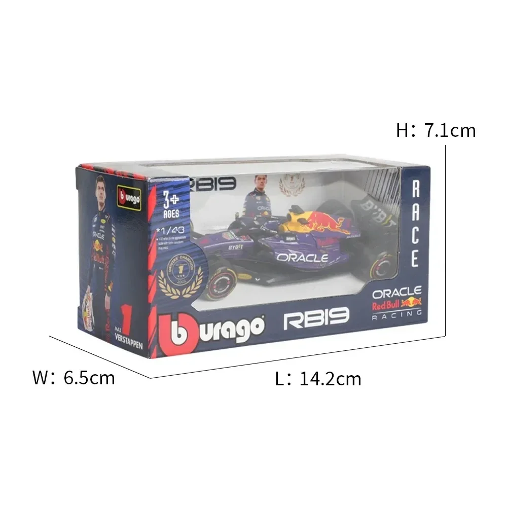 Bburago 1:43 Red Bull F1 Rb19 Лас Вегас Майами