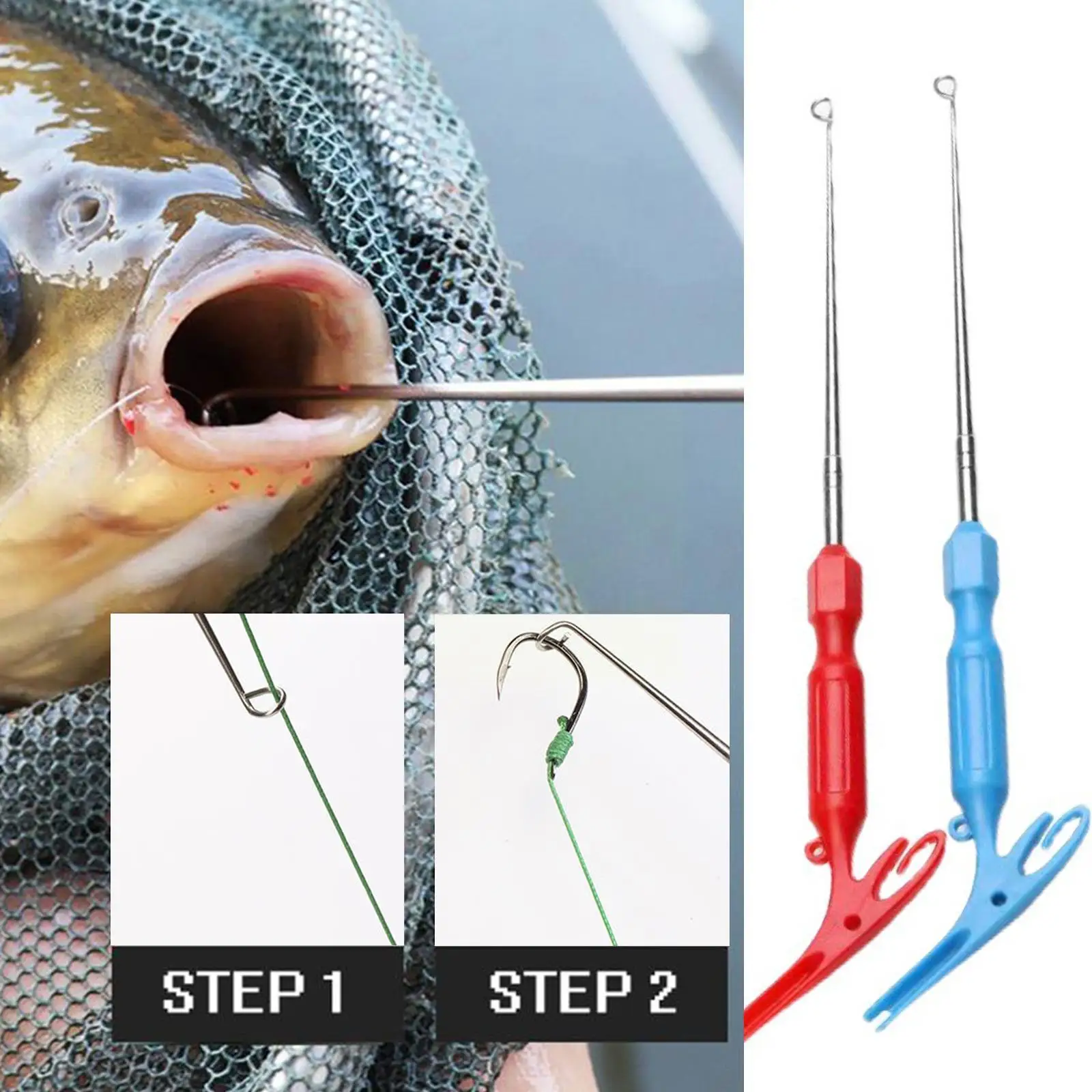 

Extractor Fish Hook Disconnect Remove Quick Disconnect Portable Device Random Accessories Fishing Fishing Color Hook Remove F3l7