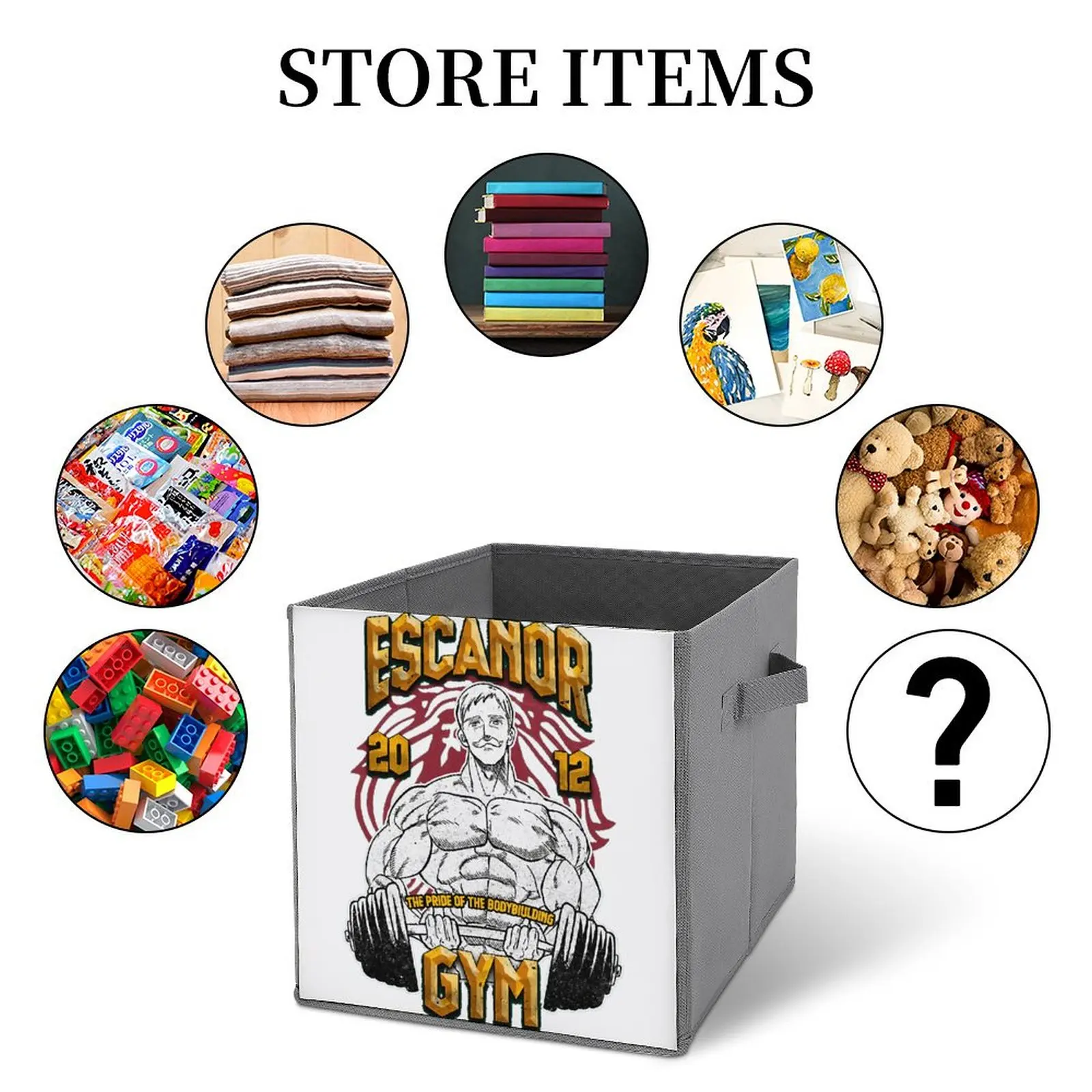 Ящики для хранения Escanor товары спортзала распродажа складная коробка органайзер