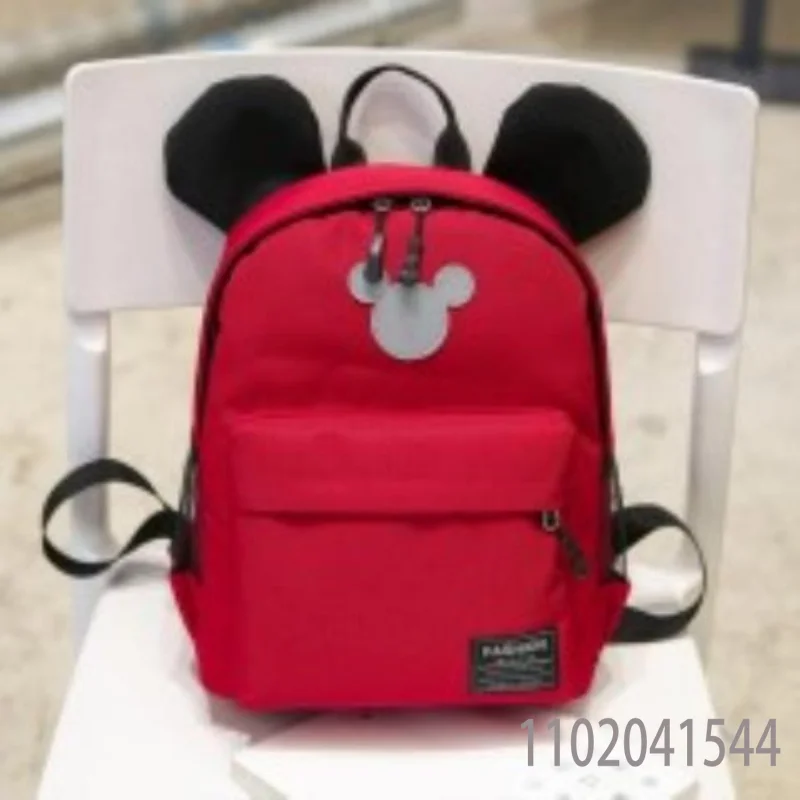 Disney Toddler Backpack for Kindergarten Boy Girl Kid Children Schoolbag Cute Cartoon Mickey Canvas Mini Backpack Bags