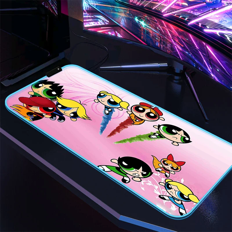 

Игровой коврик для мыши с RGB-подсветкой, размеры Xl