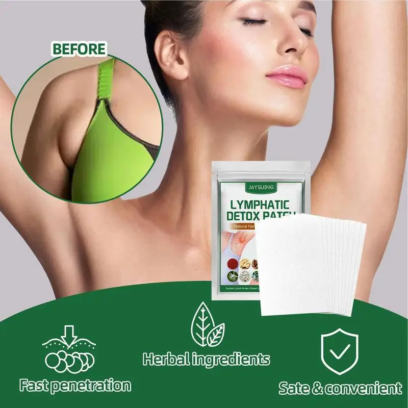 Рисунок 3 - пластыри для лимфатических узл