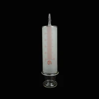 150ml200ml250ml300ml400ml500ml1000ml reusable double frosted glass syringe thick needle orifice pump