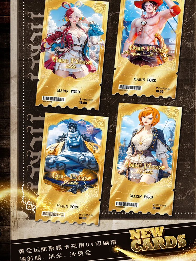 Kabag One Piece Wave 8 The Master of the New World Luffy Boa Robin Booster Box ACG CCG TCG Hit Doujin Toys And Hobbies Gift