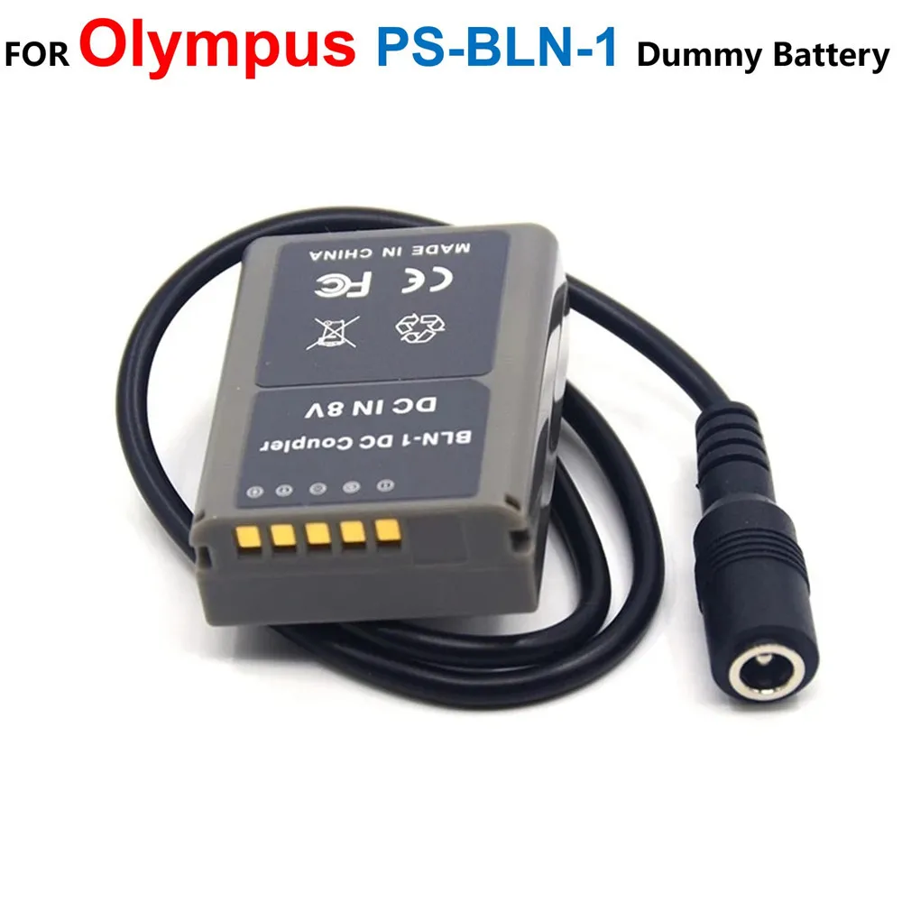 

PS-BLN1 Fake Battery BLN-1 DC Coupler For Olympus E-M5 OM-D E-M1 E-P5 E-M5 II Digital Camera