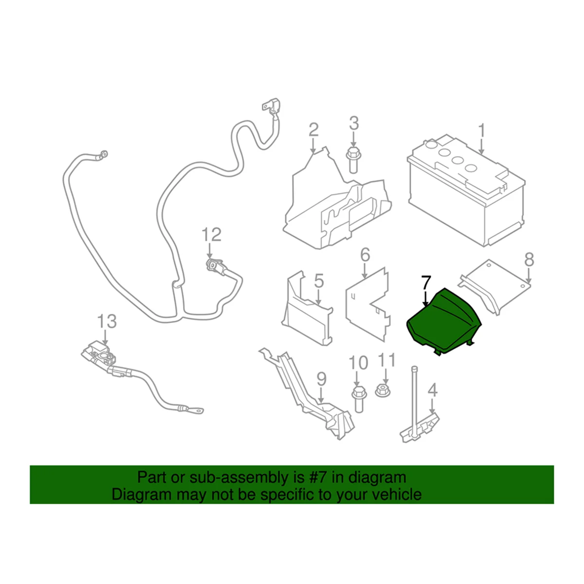 Автомобильный аккумулятор передняя крышка 31353766 ДЛЯ S60 S80 V70 XC60 XC70 2008-2018 внешняя