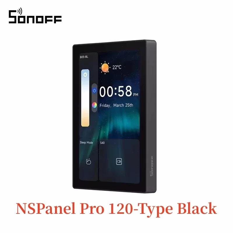 

SONOFF NSPanel Pro 120 Wi-Fi панель управления умным домом