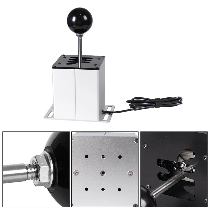 

Racing Game PC USB H Gear Shifter Sequential Shifter For Logitech For Thrustmaster T300RS/GT For ETS2 Simracing