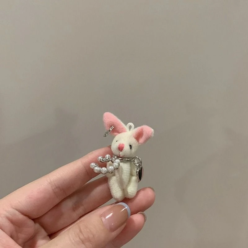 1 шт. в упаковке плюшевые зажимы для ушей с кроликом-медведем 2024 новые причудливые