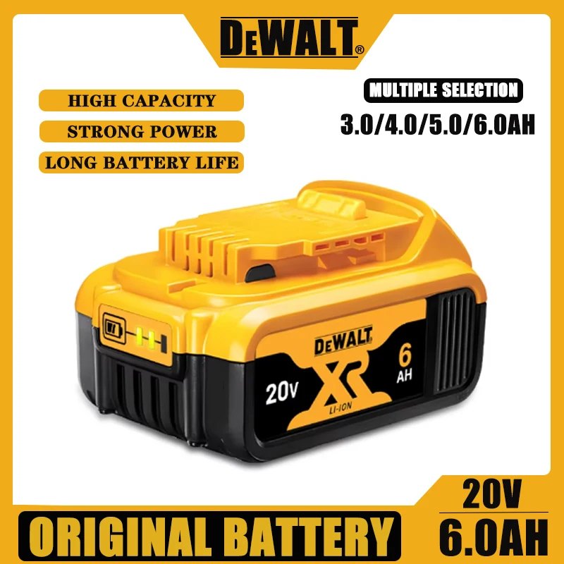 DEWALT оригинальное зарядное устройство 20 В 6 Ач DCB115 DCB118 быстрая зарядка литиевая