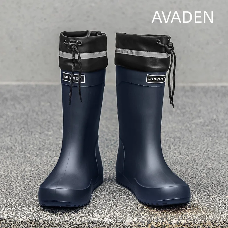 

Men's Waterproof Boots Non-slip Platform High Top Casual Lightweight Outdoor Wear-Resistant Round Toe Boots Spring Autumn Main