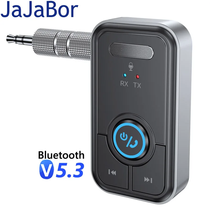 Автомобильный комплект JaJaBor Bluetooth с громкой связью адаптер-приемник 3 5 мм AUX