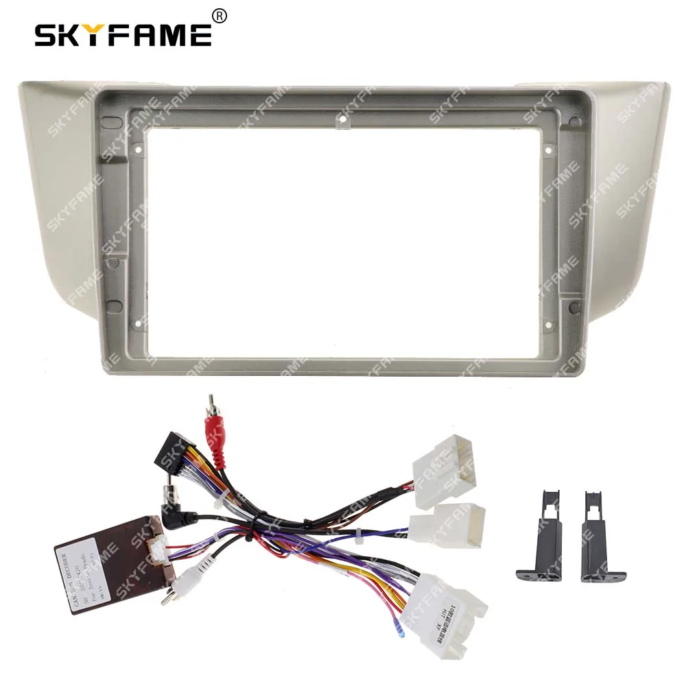 

SKYFAME автомобильная рамка, адаптер для фасции, Android радиоприемник, комплект панели для Lexus RX RX300 RX330 RX350 RX400 RX450 Toyota Harrier
