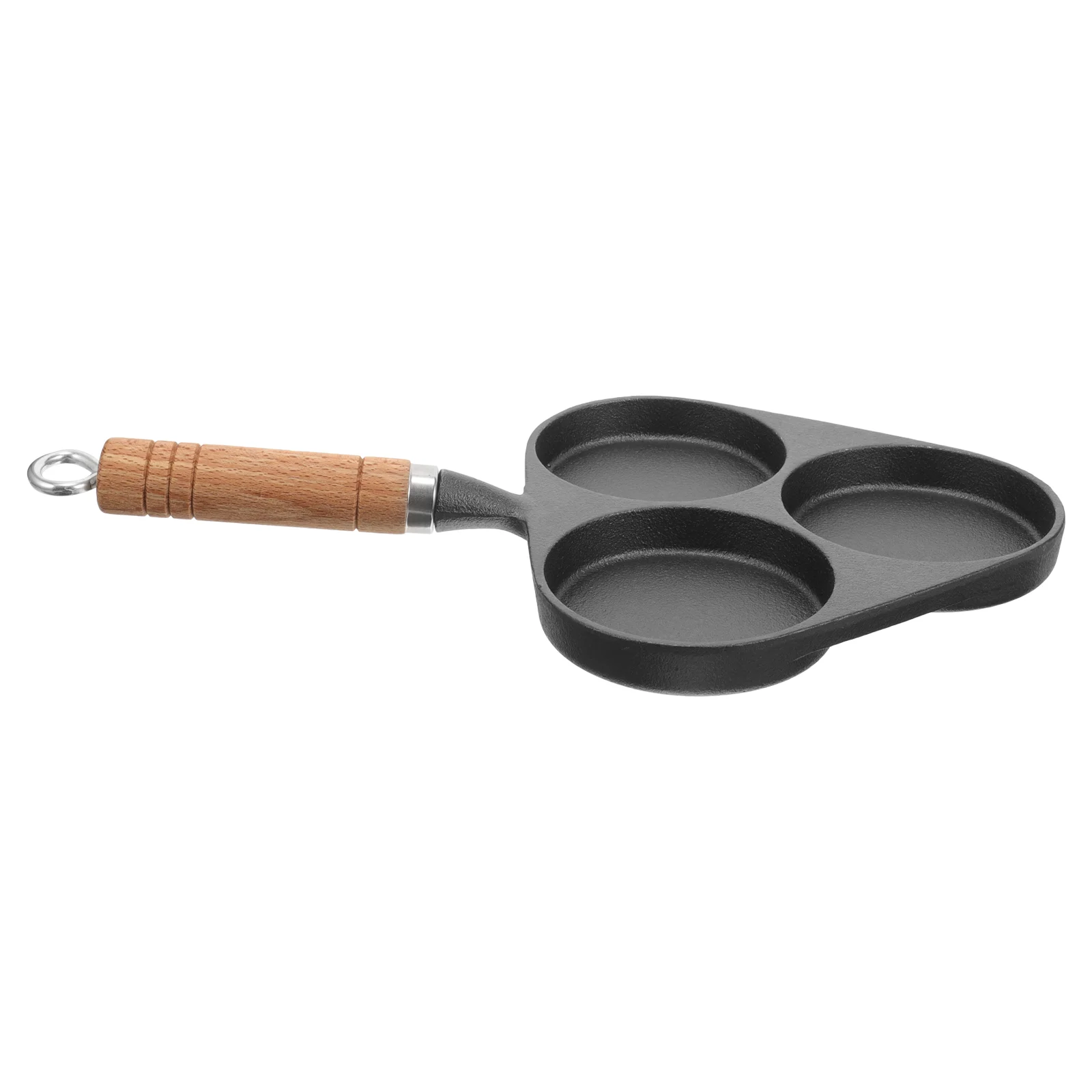 

Frying Pan Small Egg Dropshipping Breakfast Fried Mini Iron Cast Cookware Divided Pancake Eggs