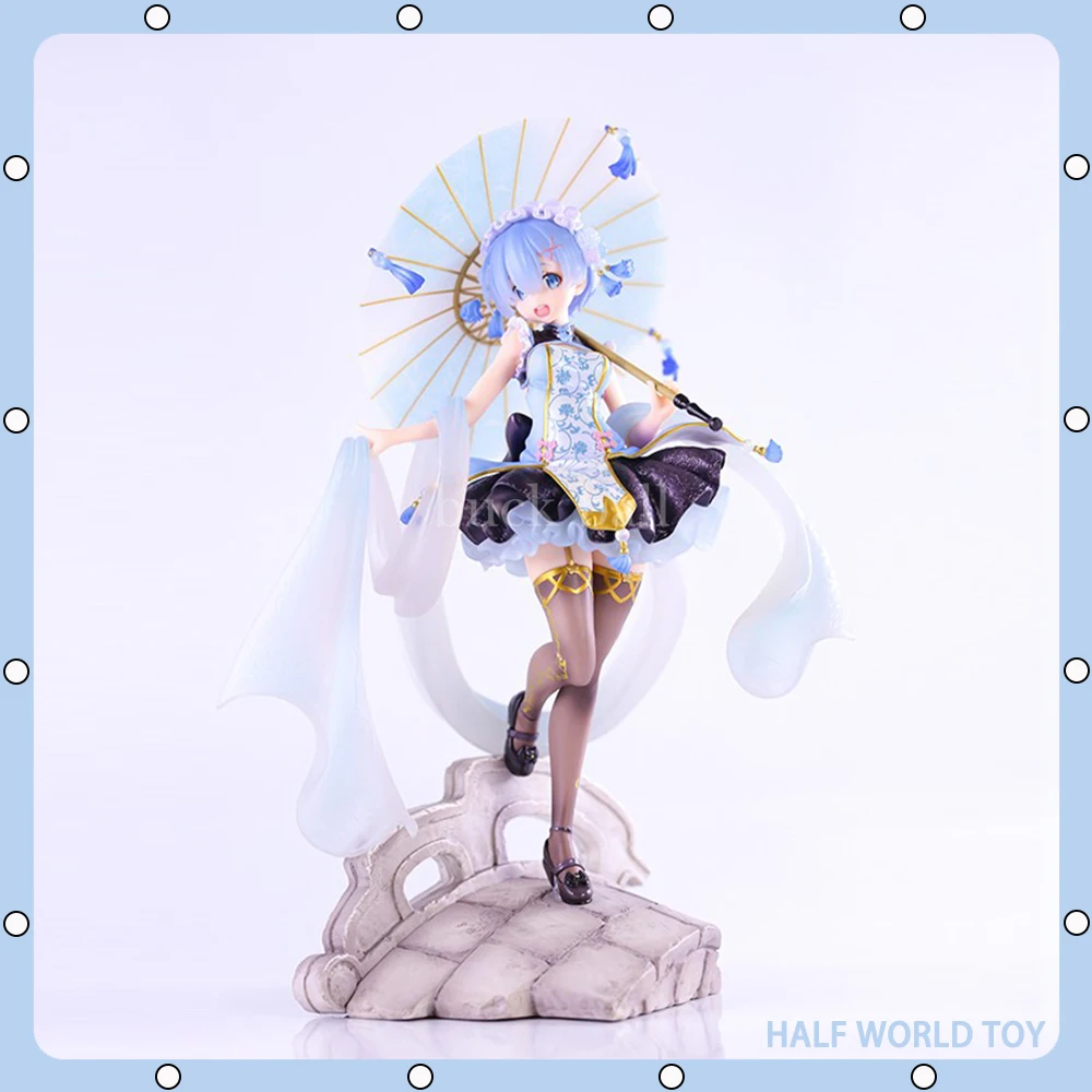 

28cm Re:Life In A Different World From Zero Rem Anime Figure Kawaii Figures Lolita Figurine Pvc Statue Model Ornament Child Gift