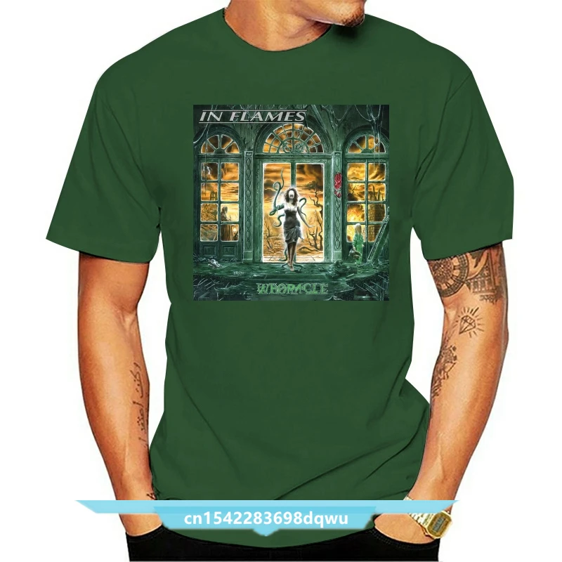 

In Flames Whoracle Black T-Shirt Unisex Men Women Tee Shirt