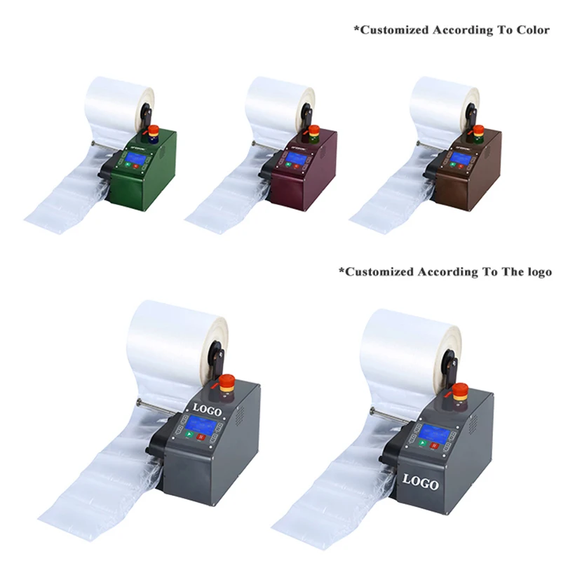 Новинка 2024 надувная пузырчатая пленка AP400 воздушная подушка Упаковочная машина