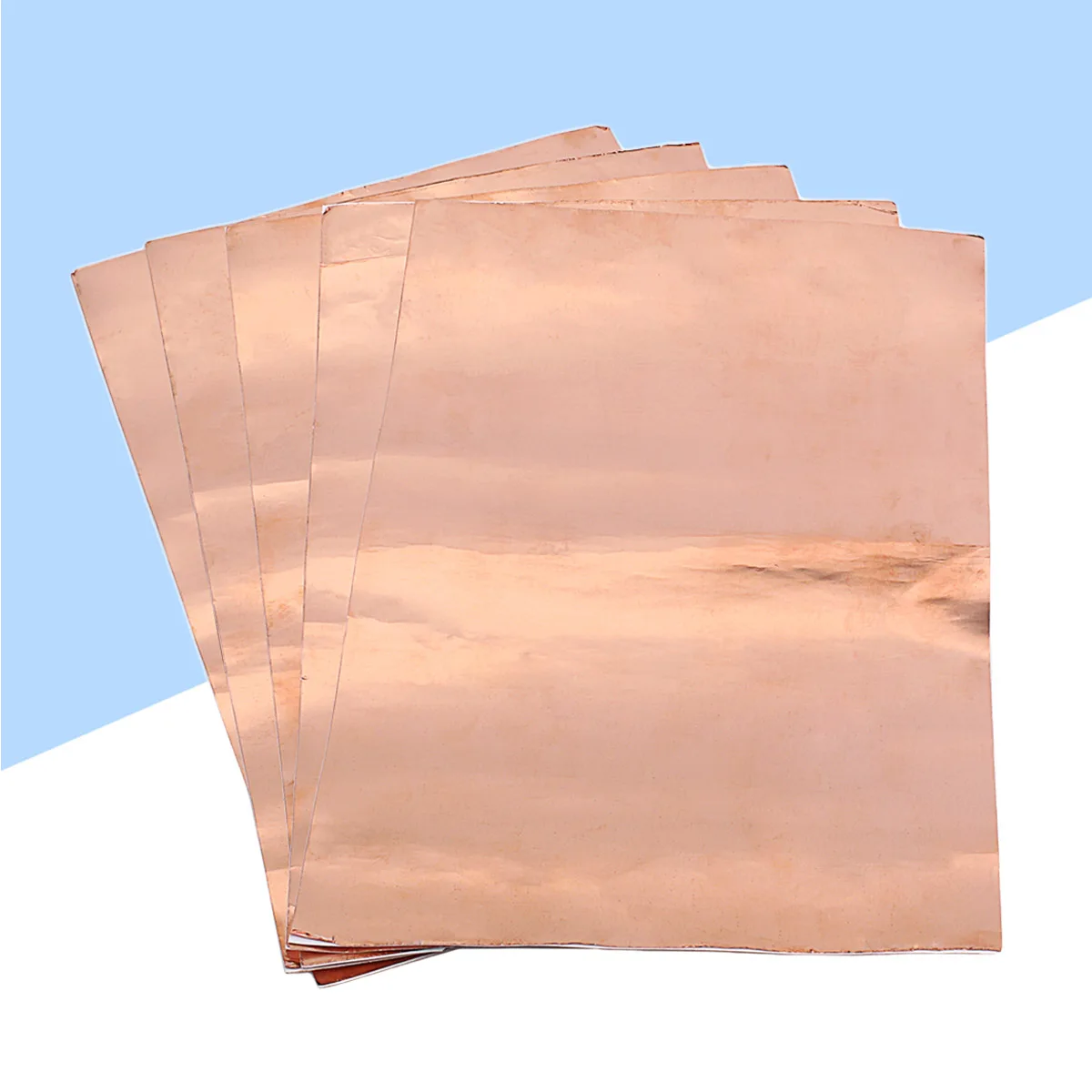 5 шт. 300X200 мм листы из чистой медной фольги, проводящая бумага, клей, легкая очистка для пайки, ремонта электрооборудования, заземление, экранирование