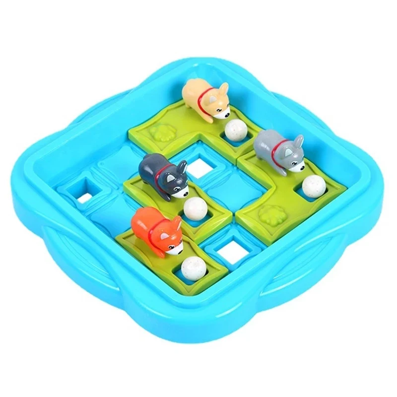 

Cute Dog Adventure Game Moving Ball Fun Logic Smart Challenges Training Thinking IQ Puzzle Educational Toys For Children