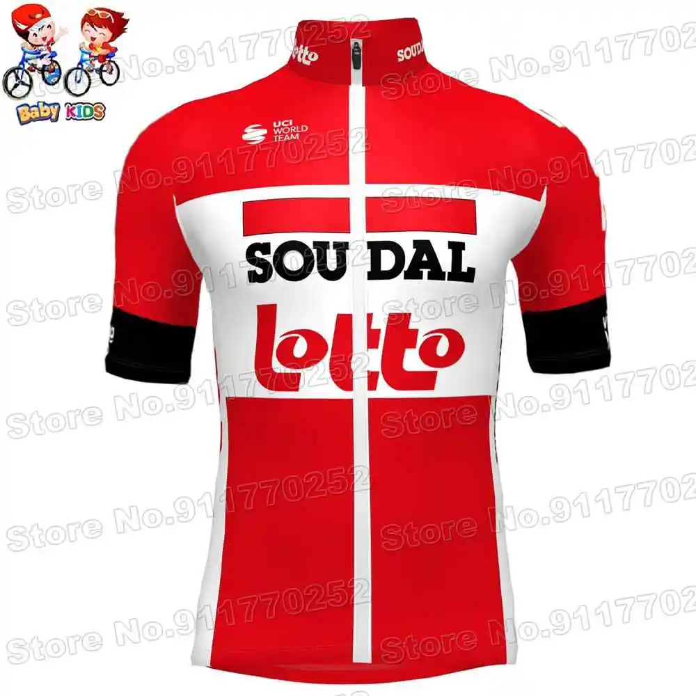 2022 детская команда LOTTO SOUDAL одежда для велоспорта мальчиков и девочек комплект из