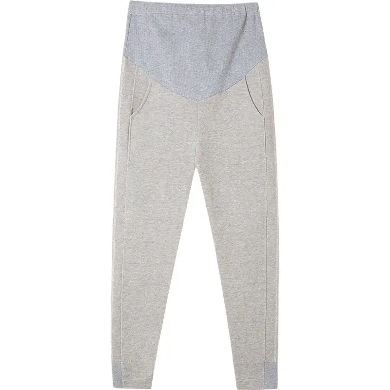 2024 Корейские осенние длинные свободные повседневные брюки для беременных с