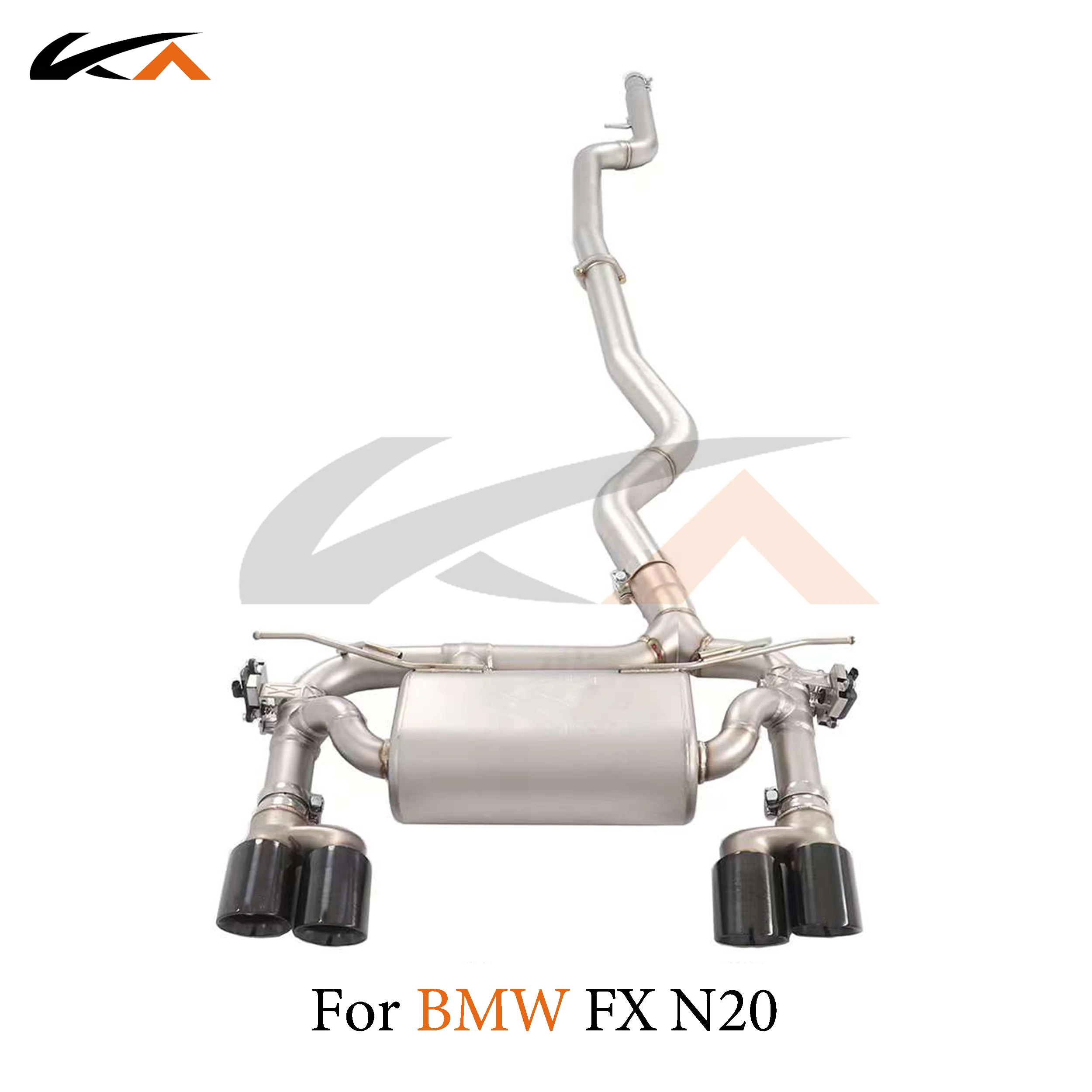 KA Детали выхлопной системы тюнинга из нержавеющей стали catback для BMW 3 серии F30 F35 N20 2